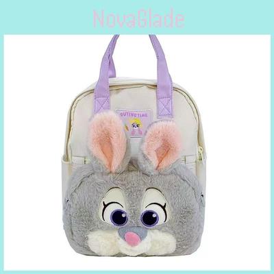 Zootopia Judy Hopps Nick Wilde Cartoon Animal City Oxford Fabric Backpack With Padded Compartment For Daily Use