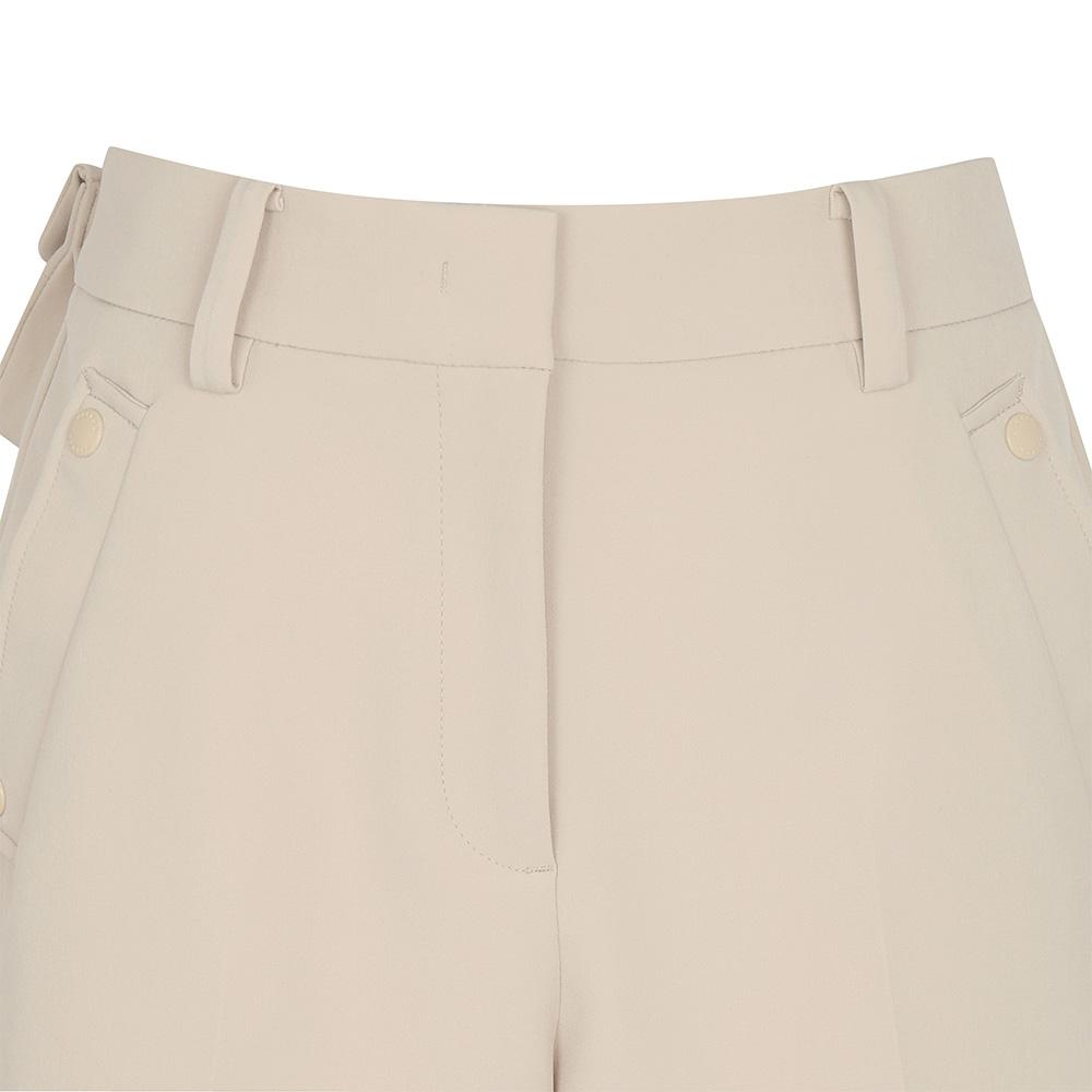 MALBON GOLF Classic Straight Half Pants Beige (Woman)