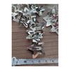 3cm Snap Buckle (star) Nickel Plated 5 Pieces
