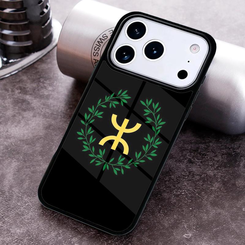 Amazigh Flag Phone Case For iPhone 17 16 15 14 13 12 11 Pro Max Plus 17Air Soft Silicone Cover