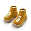 Kids Toddler Baby Boys Girls Solid Letter Anti-Slip Knitted Warm Socks