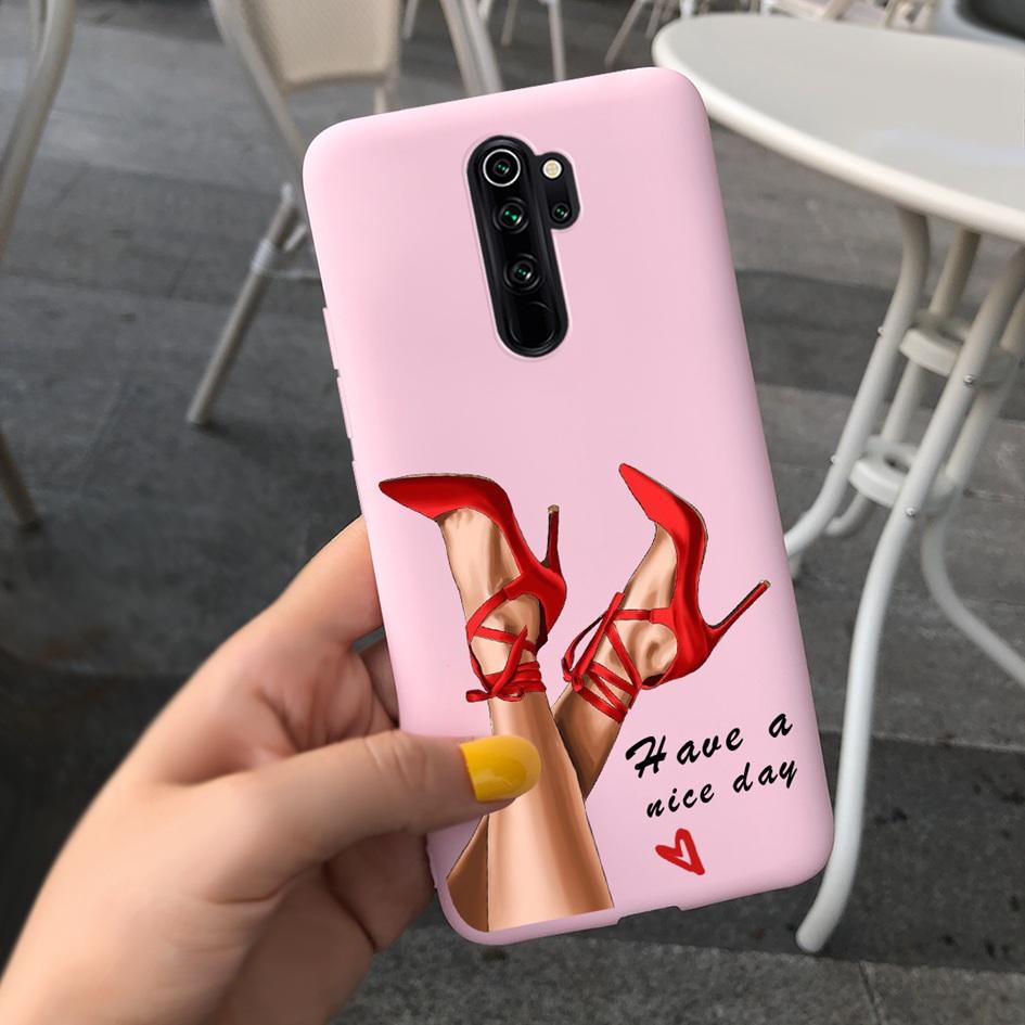 For Xiaomi Redmi Note 8 Case 2021 Cute Sweet Girls Soft Phone Cover For Xiaomi Redmi Note 8 Pro Coque For Redmi Note8 Pro Bumper