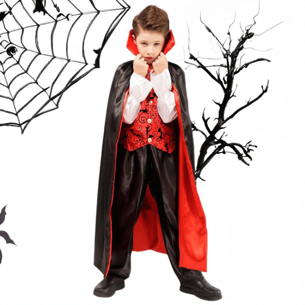 Halloween Costume for Count Fancy School School Festival [Yolrky] Kids, Vampire, Cosplay, Vampire, Dracula, Dress, Festival, (S)
