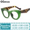 R57409 Casual Retro Reading Glasses Men Women Optical Cat Eye Presbyopia Eyeglasses Diopter +50+100+150+200+250+300+350