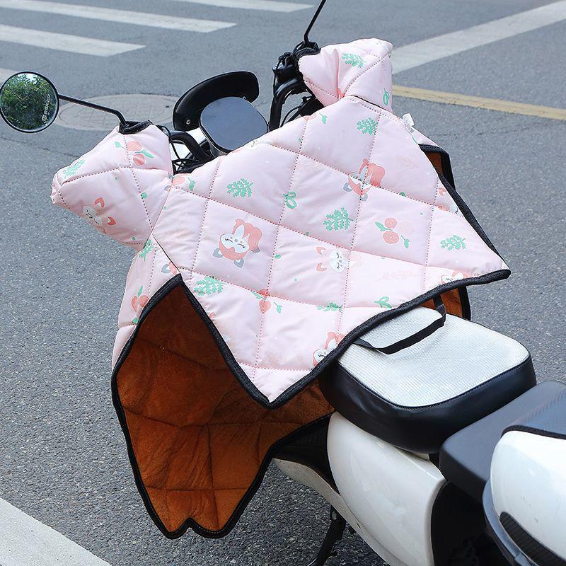 Thickened Waterproof Windshield Cover for Electric Vehicles, Tricycles & Motorcycles - Winter-Proof & Insulated