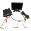 4CH Car Mobile DVR Security Video Recorder w/Cameras LCD Monitor Panoramic 360°