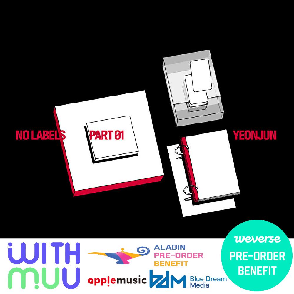 Pre-order YEONJUN Solo Album NO LABELS Part 01 Standard Ver. & SHOP POB