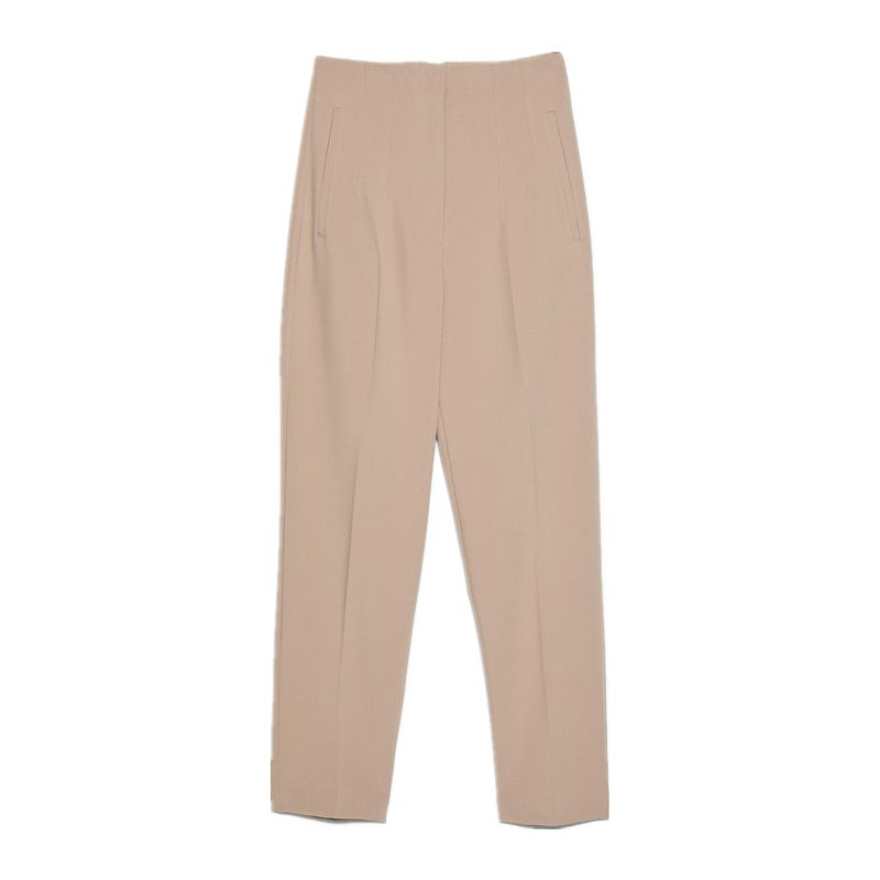 Cigarette Pipe Commute Leisure Candy Color Slim Looking Ankle-Length Pants