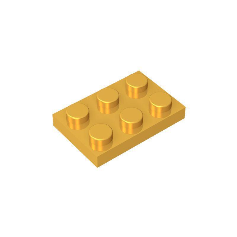 50 pezzi 3021 Mattoncino Piatto 2x3 Punti Giocattoli Per Edifici Tecnici Blocchi Giocattoli Per Bambini Compatibile Educativo Creativo Fai da Te MOC