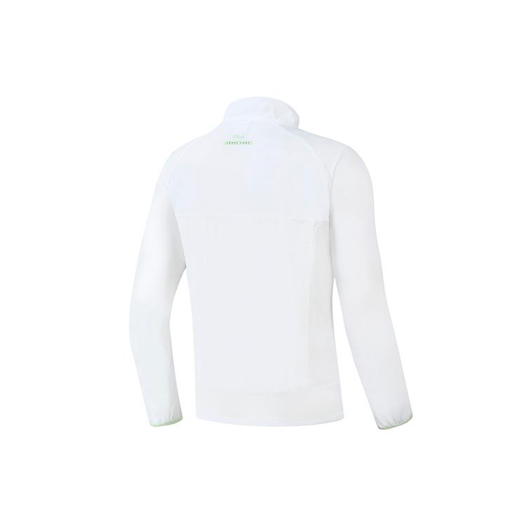 New FILA Jackets Men's Jade White A11M223703F-WT