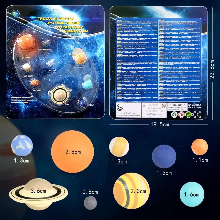 Simulation The Solar System Cosmic Planet System The Earth Universe Model Figures Teaching Materials Science Educational Toys