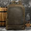 2026 New arrival leather backpack computer backpack 15.6 inch laptop bag for men male travel bags vintage business daypack men