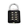 Zinc Zinc Alloy Number Lock Smart Lock Drawer Cabinet Padlock Mini Combination Padlock  School