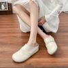 Boken shoes women's bag head outer wear casual shoes Korean version inner heightening platform slippers women's summer wear one pedal women's shoes