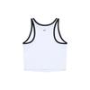 New MLB Preppy Style Collection New York Yankees SS25 Tank Top Women's White 3FTOV0153-50WHS
