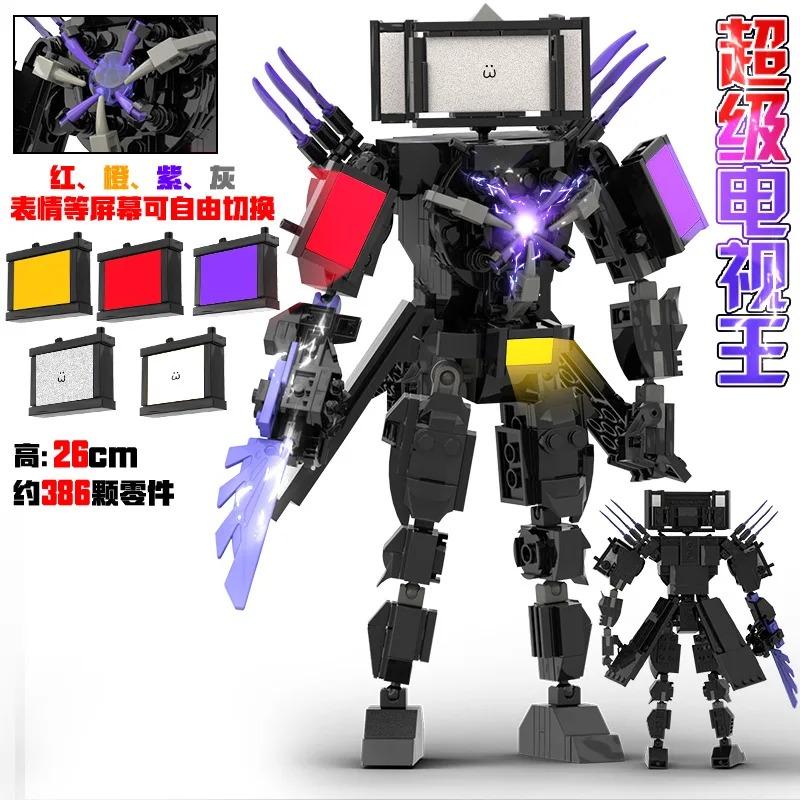 Aggiorna Titan Tv Man Skibidi Toilette Blocchi da costruzione Orologio Drill Man Speakerman Cameraman Drillman Speakerman G Man Astro Toy
