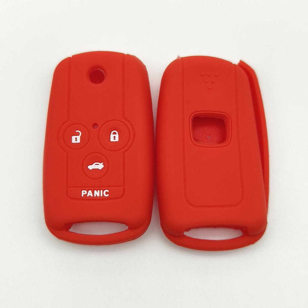 Honda Accord, CR-V, Civic, Odyssey 4-Button Remote Soft Silicone Key Cover