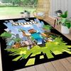 Custom Name Minecraft Adventure Quest Carpet Rug Customizable Soft Washable Anti-Slip Home Living Room Sofa Mats Personalized Rug. 0909408