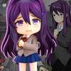 10CM Doki Doki Literature Club Chibi Nendoroid Set Cute Anime Articulated Action Figure Model Desktop Ornament Trendy Toys Gift