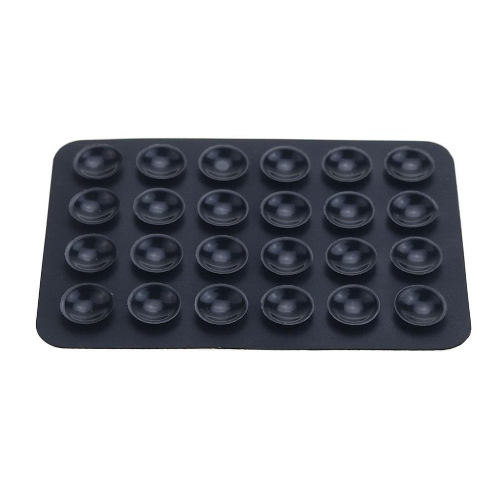 2PCS Silicone Suction Pad Back Sticker Suction Cup Mobile Phone Holder Silicone Mat Wall Stand Fixed For Glass Ceramic Tiles 6