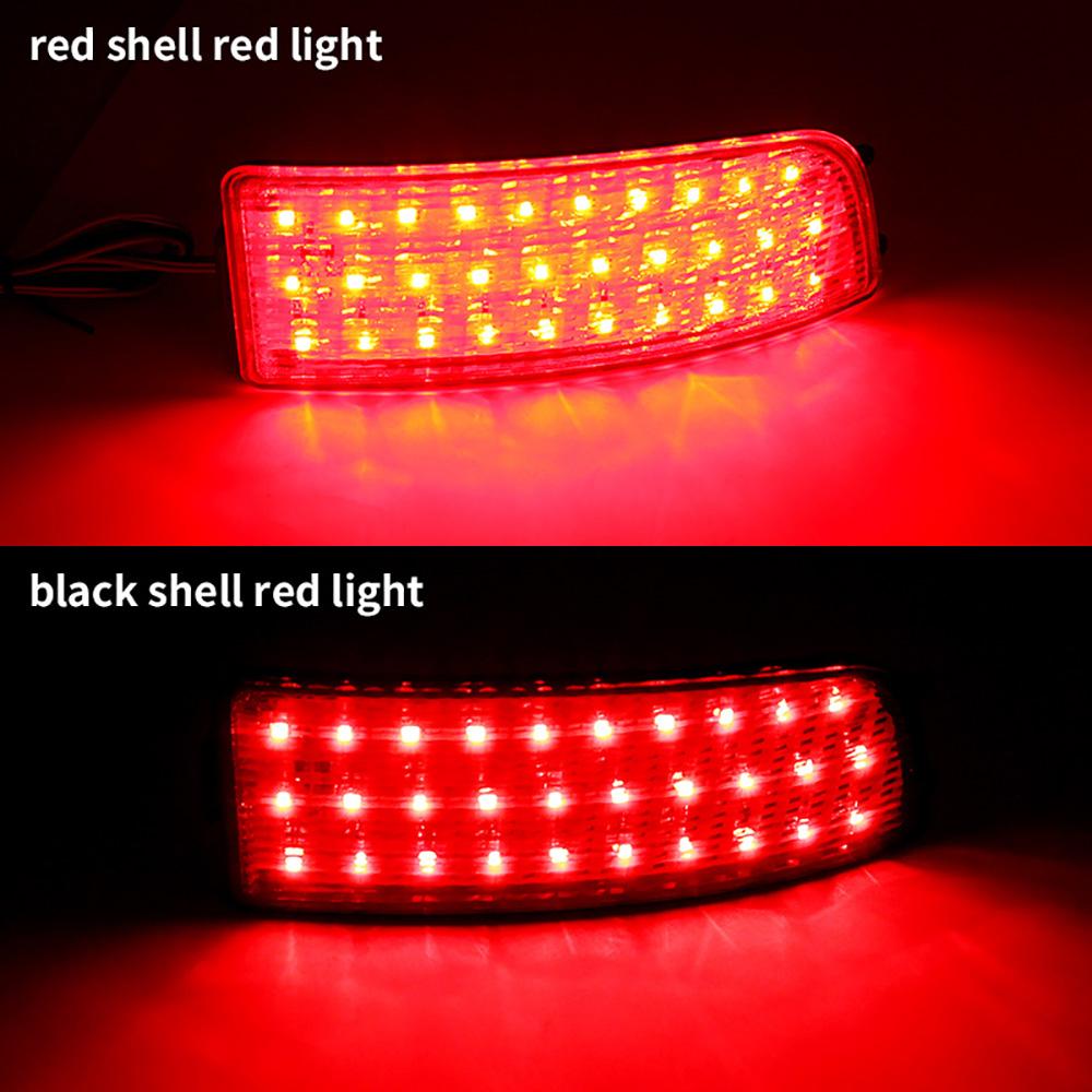 2Pcs LED Rear Bumper Reflector Light for Mercedes Benz Dodge Sprinter W906 2006-2016 Car Tail Stop Brake Fog Lamp