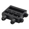 1Pcs 50W-120W 6A Solar Junction Box Electrical Testing Tool Black PV Module Box for 6.5A Solar Panel IP65 Waterproof