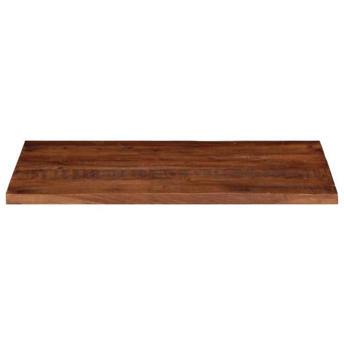 VidaXL Dessus de table 110x60x3,8cm rectangulaire bois massif récupéré, dessus de table en bois, dessus de table basse, 371265