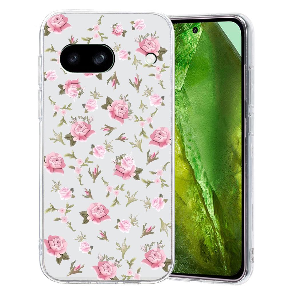 For Google Pixel 8a Case Pattern Printing Anti-Scratch TPU Phone Cover