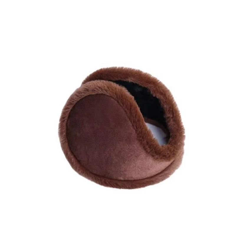Warm Thickened Velvet Ear Muffs Back Wearing Plush Ear Muffs Universal Men and Women Windproof Cold Winter Outdoor Equipment