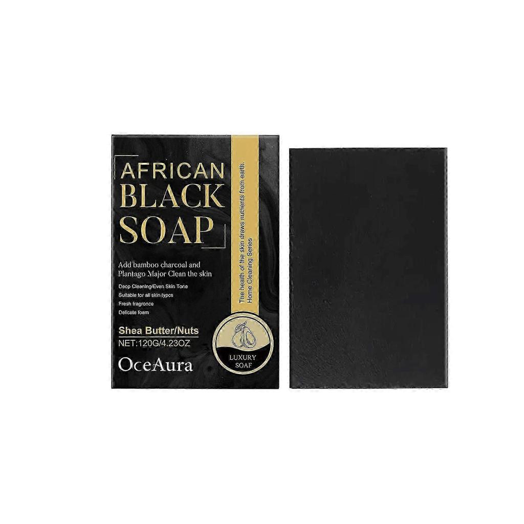 Charcoal Avocado Gentle Cleansing Soap - Deep Pore Detox, Hydrating & Exfoliating for All Skin Types, 120g