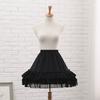 Sottogonna Lolita con Coda Vita Alta Quotidiano Primavera Estate Fresco Stecche di Balena Violenza Regolabile Sottogonna Carmen Lolita