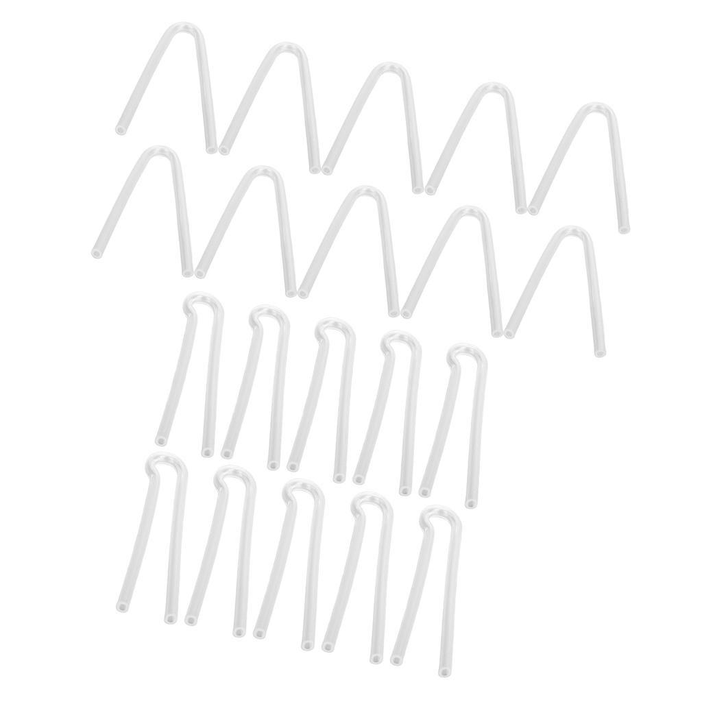 10PCS Sound Aid Tubes Replacement Easy Installation Accessory Silicone Preformed Earmold Tube