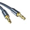 Male to Male Audio Adapter Cable 2m No Loss Transmission Good Shielding Anti Interference 3.5mm Audio Adapter