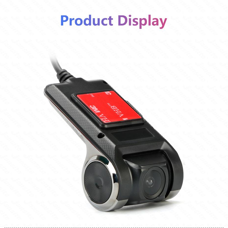 High-Resolution Android USB Dash Cam with ADAS Navigation