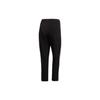 Adidas Originals Retro Side Stripe Lace-Up Straight Leg Casual Pants Women Bottoms Black DY3864