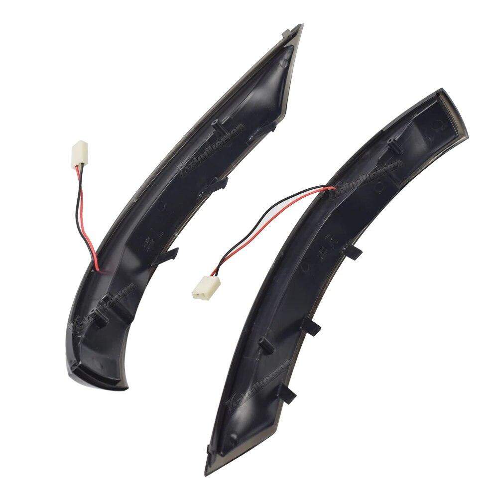 2 Stücke Dynamische Lenkung Signal Led Licht Rückspiegel Anzeige Flash Für VW Volkswagen Touareg I MK1 7L Facelift 2007-2011