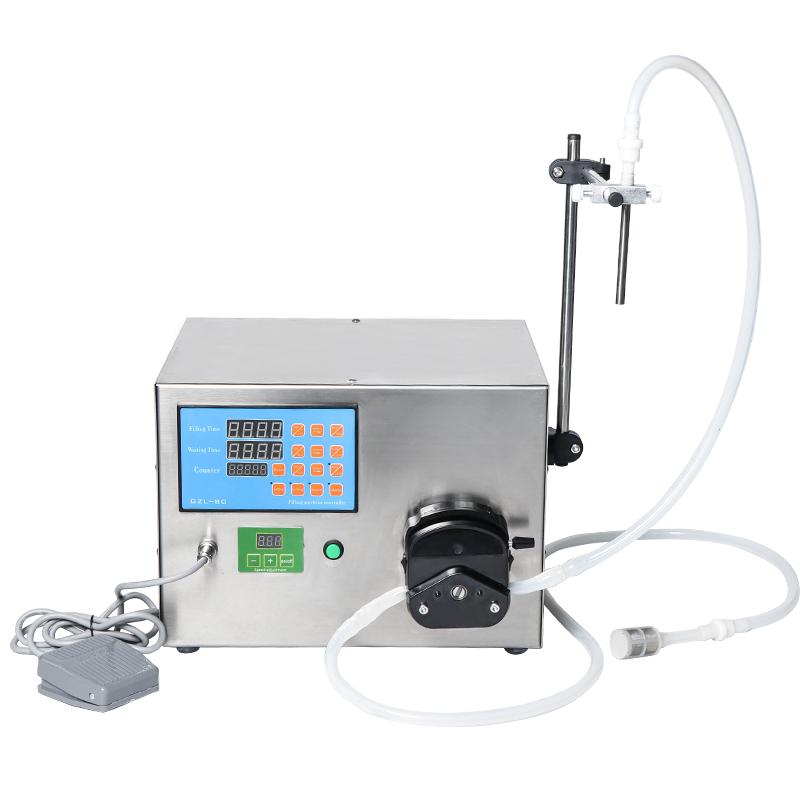 ZONESUN ZS-YT80 Liquid Filling Machine CNC Semi-auto Peristaltic Pump  Bottle Vial Filler Perfume Essential Cosmetics Production 110 volts