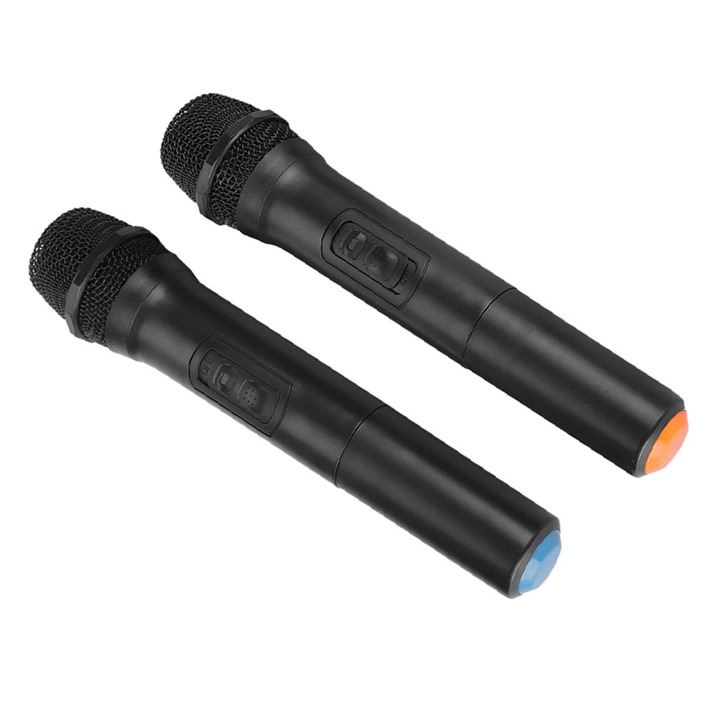 Universal VHF Wireless Handheld Microphone with ReceiverAntenna for KaraokeBusiness Meeting