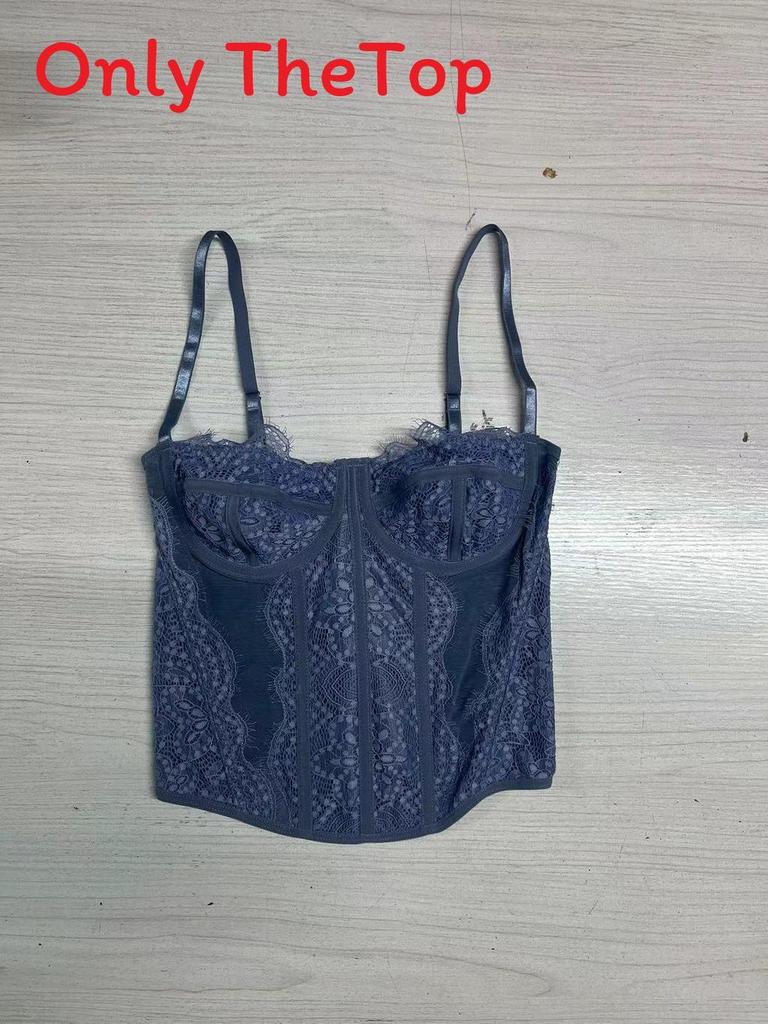 Sexy Lace Corset Top With High Elastic Mesh Fabric For Adult Women
