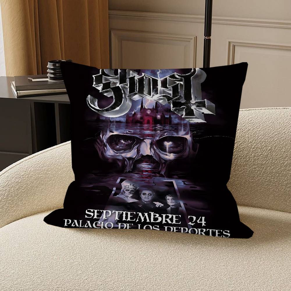 Pop Band T-The Ghosts Pillowcase Toon Gift Cushion Cover Bedroom Home Sofa Chair Seat Decor Pillow Case