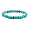 Natural Stone Elastic Bracelet 6mm Charm Men Black Lava Blue Beads Strand Bracelets for Women Yoga Meditation Jewelry pulseira