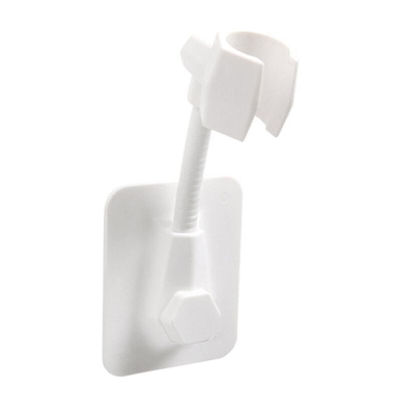 Angle Adjustable Shower Head Hanger Holder White [WD0D3AE]