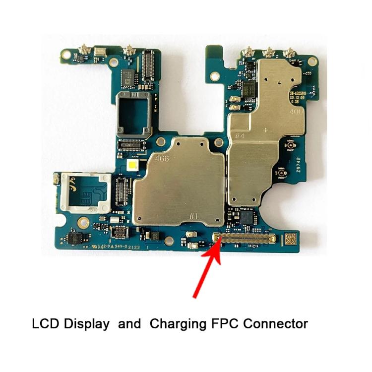 Para Samsung Galaxy A52 4G SM-A525 10pcs Conector FPC de carregamento na placa-mãe