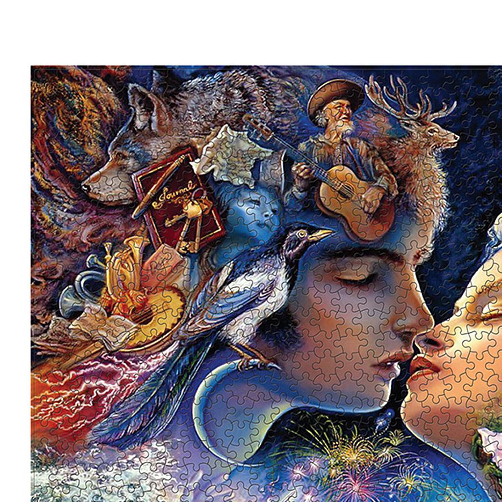 1000 Pieces Jigsaw Puzzle Romantic Painting Landscape Puzzles toys 811