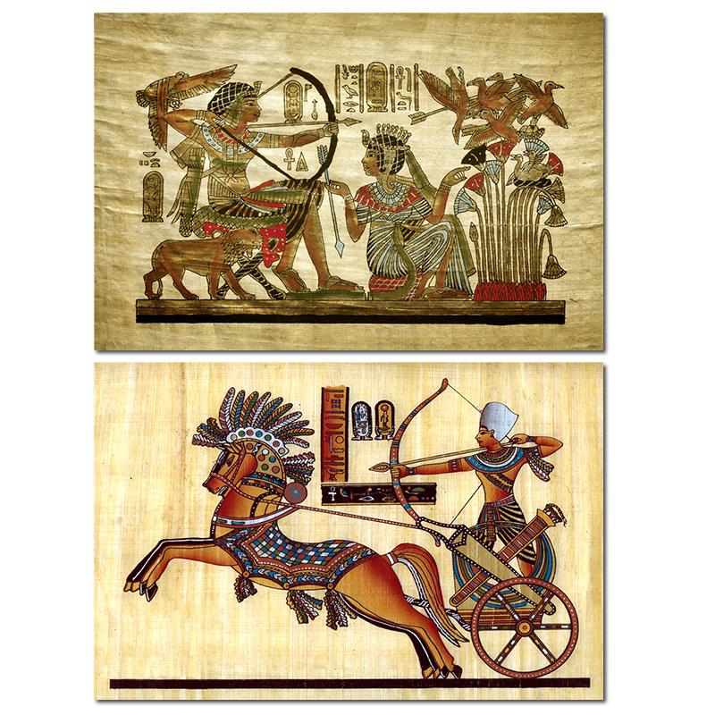 Dekoration für Zuhause, Retro-Dekor, Poster, Vintage, altägyptisches Leinwandbild, Wandbild für Zuhause, Design, ohne Rahmen