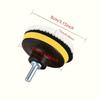 Car Polishing Care Kit  Polishing Waxing and Buffing 3-in-1 Professional Care Tools with Sponge Pads Designed for Car Detail Care and Maintenance
