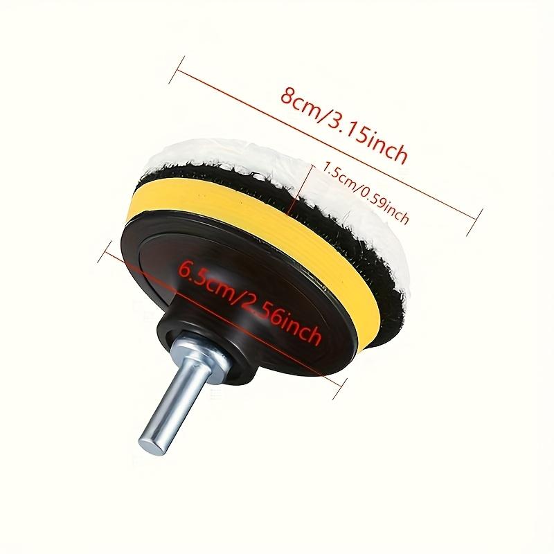 Car Polishing Care Kit Polishing Waxing and Buffing 3-in-1 Professional Care Tools with Sponge Pads Designed for Car Detail Care and Maintenance