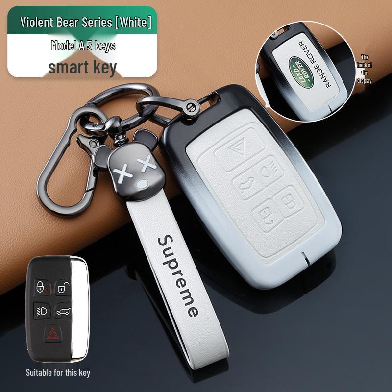 Kompatibel mit Land Rover Range Rover, Velar, Sport, Evoque L, Discovery 4/5 Schlüsselsätzen, unisex Schlüsselanhängern.