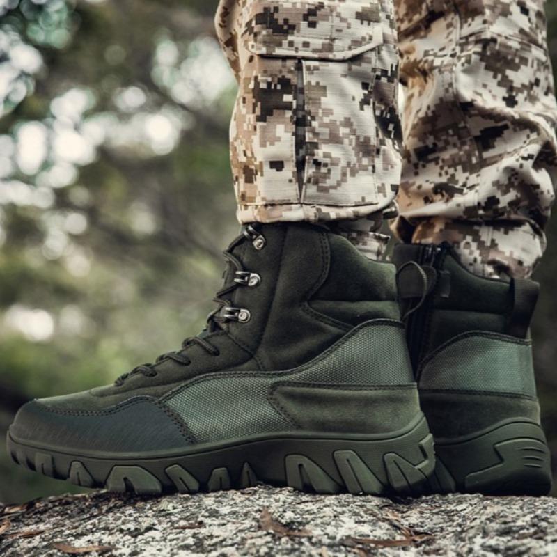 Fashion High Quality Mens Shoes,outdoor Wear-resistant Workwear Boots,anti Slip Hiking Boots,sneakers Men Zapatos De Seguridad De Hombre