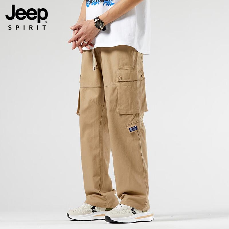 Pantalons Cargo Droits Décontractés Homme JEEP SPIRIT High Street